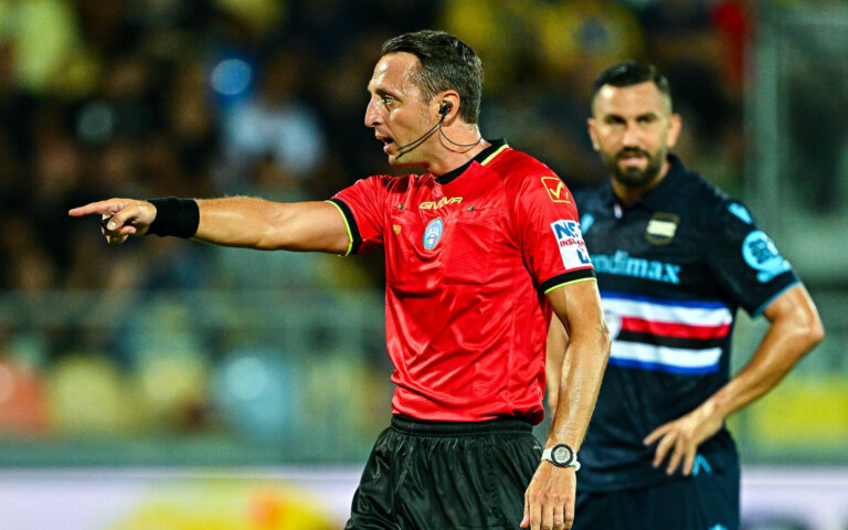Arbitri: Sampdoria-Cittadella affidata ad Abisso di Palermo