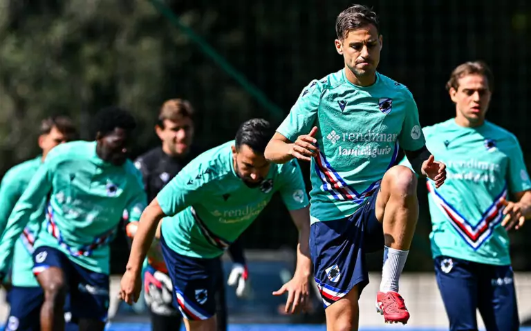 Blucerchiati subito in campo, domenica seduta pomeridiana