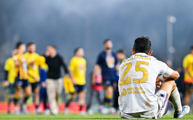Solo pari con la Juve Stabia, Samp retrocessa in Serie C