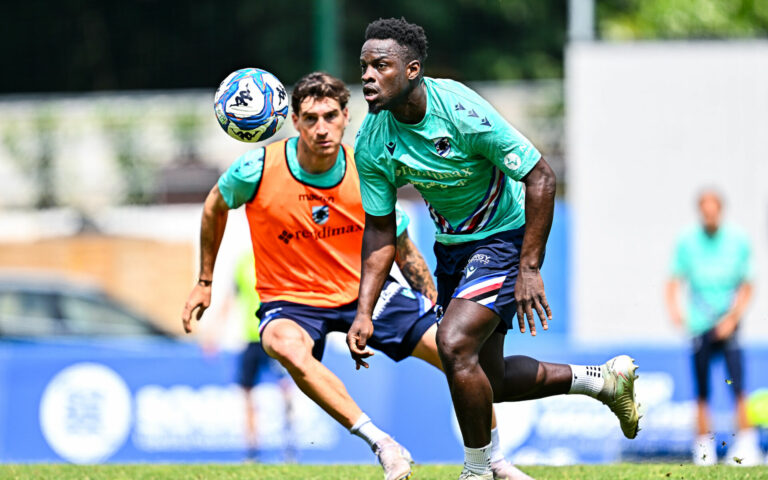 Esercitazioni tattiche e partitella a Bogliasco, venerdì pomeridiano