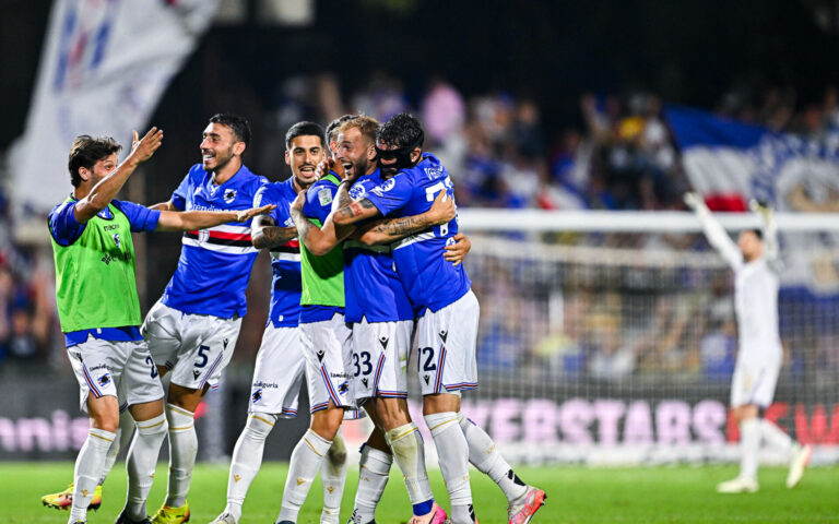 Coda e Sibilli a segno, poi gara sospesa: la Sampdoria è salva
