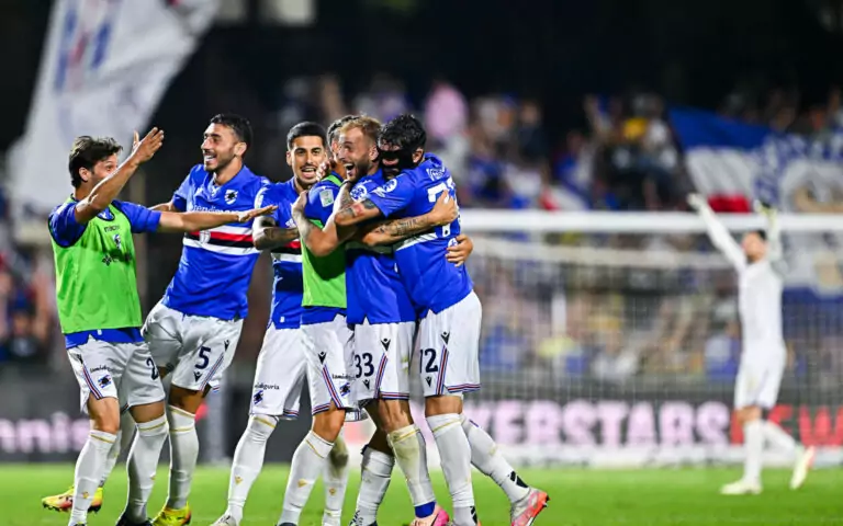 Coda e Sibilli a segno, poi gara sospesa: la Sampdoria è salva
