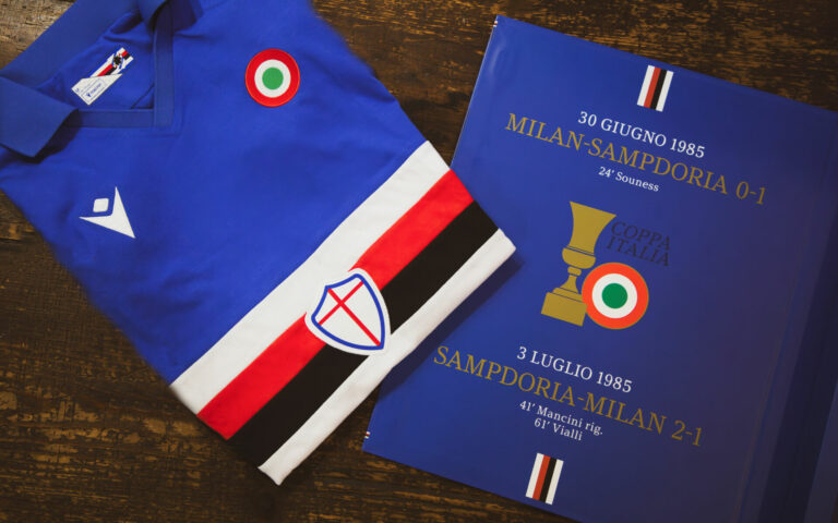 Coppa Italia 1984/85: maglia Limited Edition per i quarant’anni