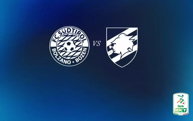 Opta Sports: il match program di Südtirol-Sampdoria