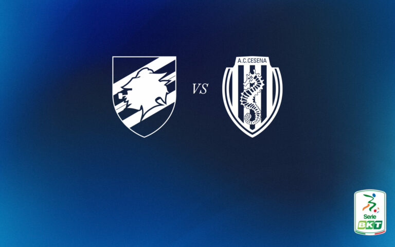 Sampdoria-Cesena: info accrediti media e fotografi