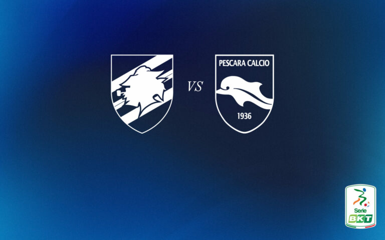 Sampdoria-Pescara: info accrediti media e fotografi