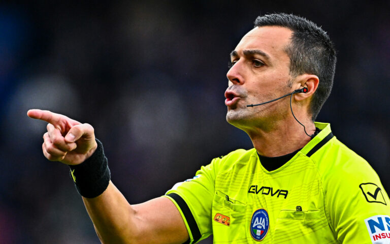 Arbitri: Virtus Entella-Sampdoria affidata a Di Bello di Brindisi