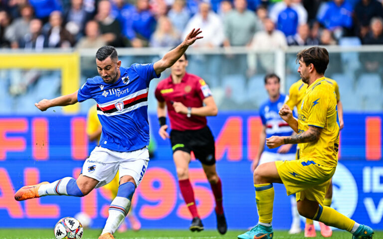 Coda risponde a Zilli, Samp e Frosinone si dividono la posta