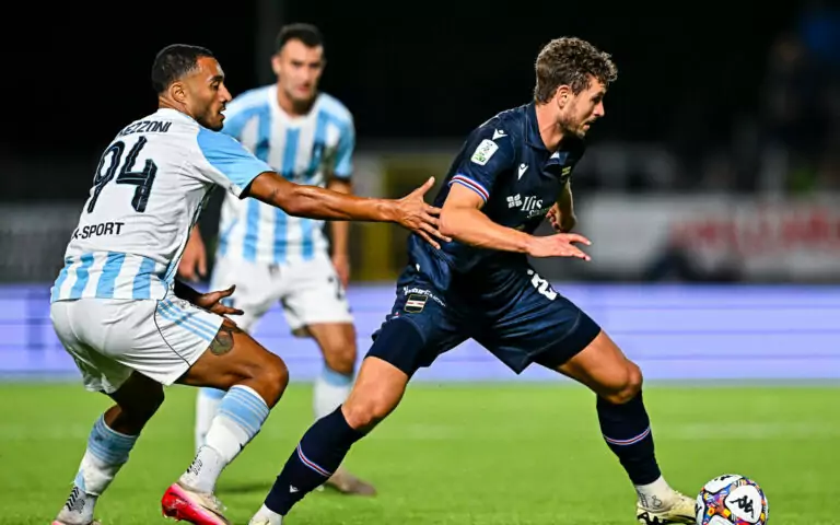 Chiavari amara per la Sampdoria, vince la Virtus Entella