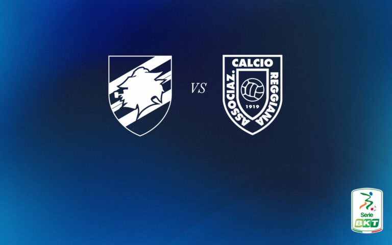 Sampdoria-Reggiana: info accrediti media e fotografi