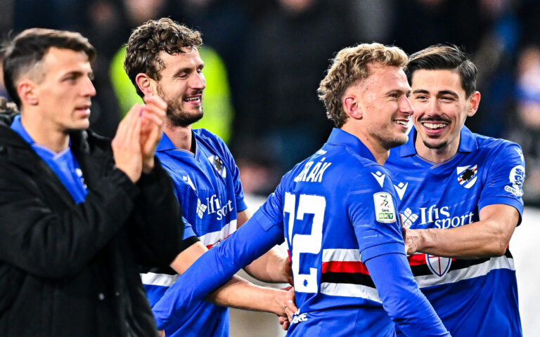 Rompete le righe per i blucerchiati, ripresa domenica 4 gennaio