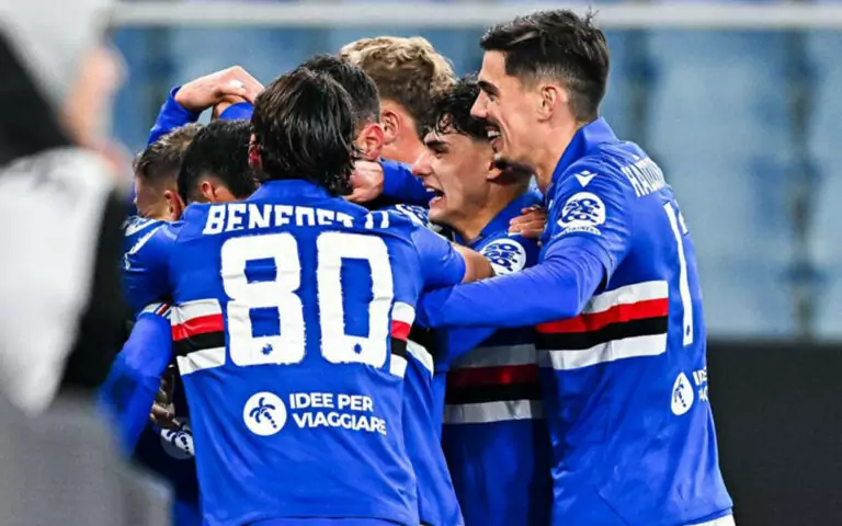 Sotto per due volte, la Samp ribalta la Carrarese e vince
