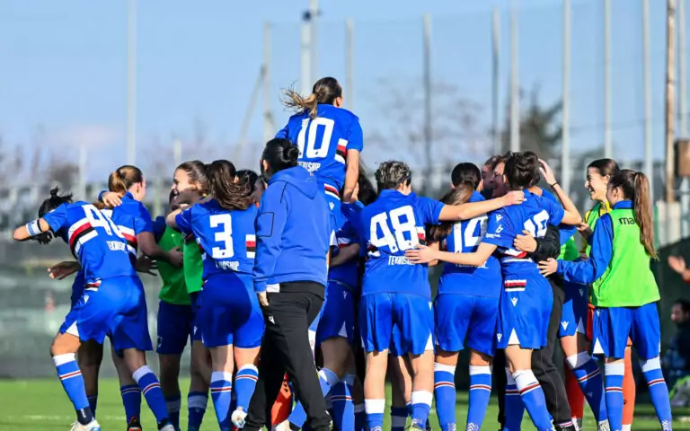 Cinquina al Molassana, nona sinfonia per la Samp Women