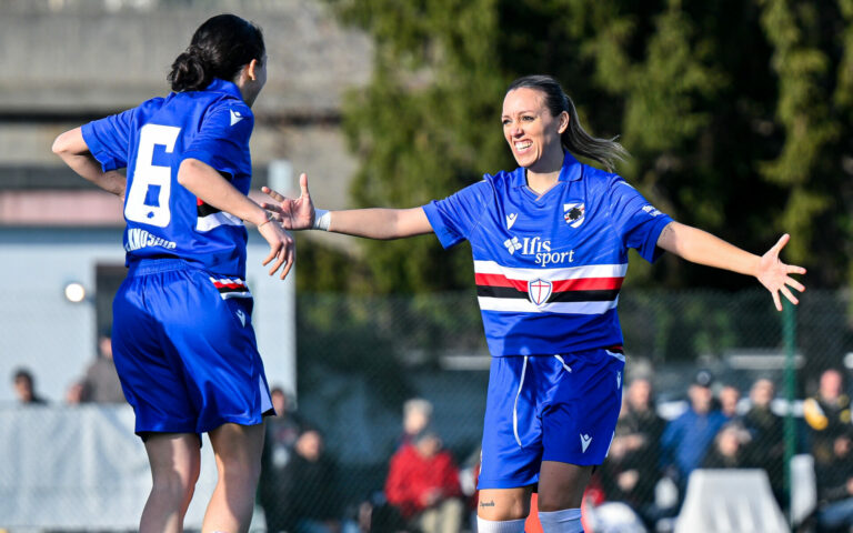 Continuità Samp Women: 4-0 all’Entella nella prima di ritorno