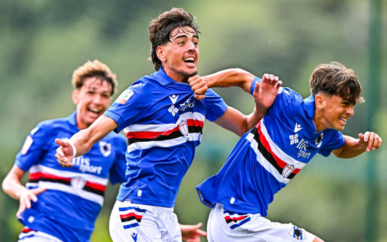 Colpo esterno della Samp Primavera, Südtirol battuto