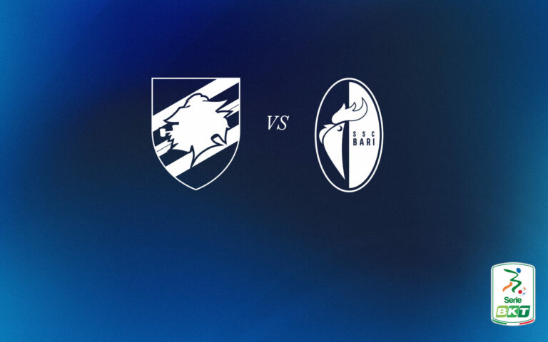 Sampdoria-Bari: info accrediti media e fotografi