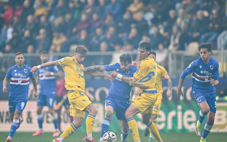 Sampdoria assente allo “Stirpe”, il Frosinone ne fa tre