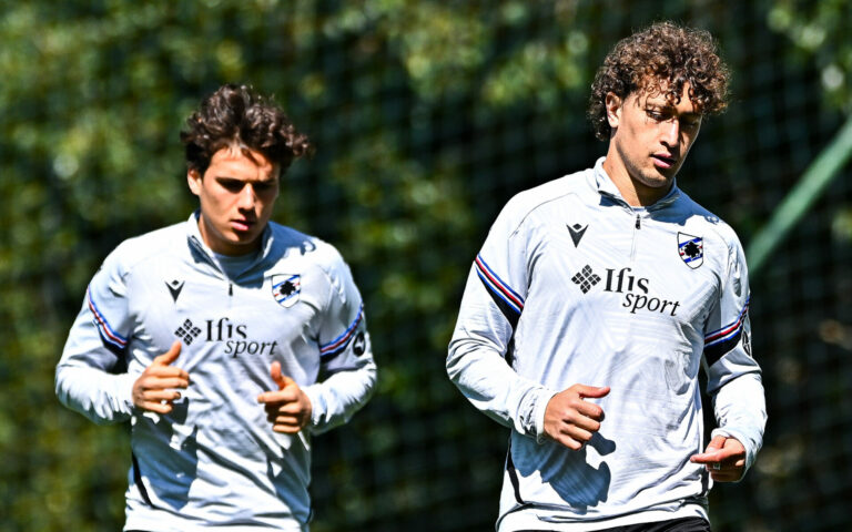 Ancora due velocità per la Sampdoria, martedì mattutino