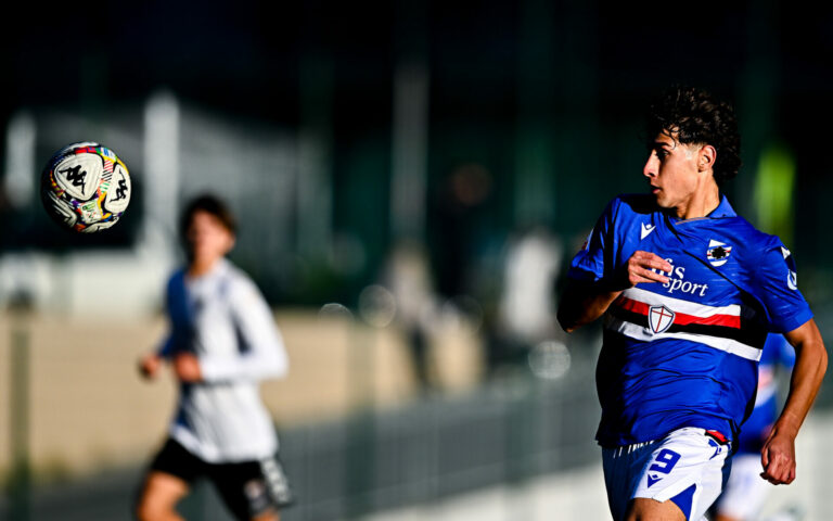 Pari esterno della Samp Primavera, 1-1 con la Virtus Entella
