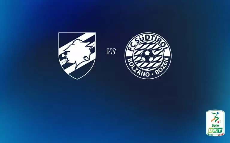 Sampdoria-Südtirol: info accrediti media e fotografi