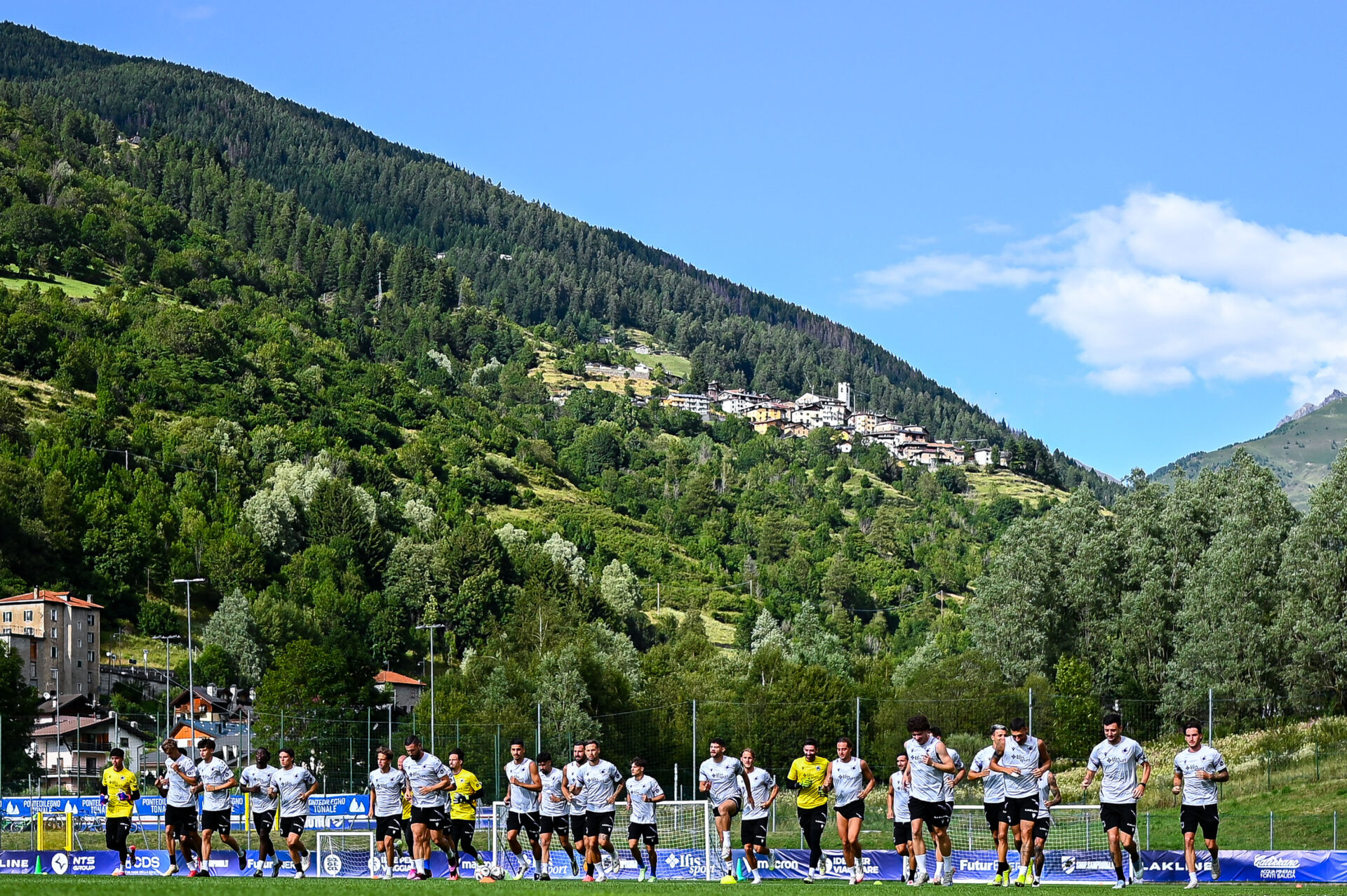 Sampdoria, ritiro a Ponte di Legno dal 12 al 23 luglio