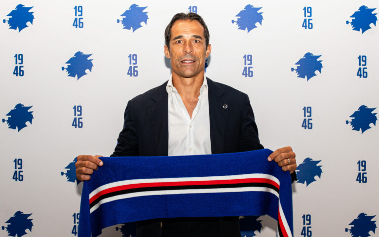 Corradi è il nuovo allenatore della Sampdoria