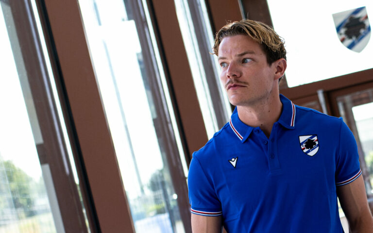 Gartenmann si presenta: «Grinta e leadership per la Samp»