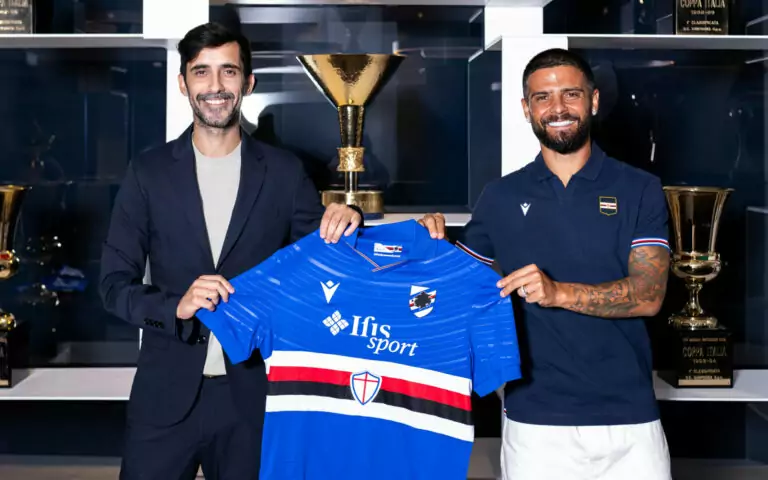 Insigne è blucerchiato: contratto fino al 30 giugno 2027