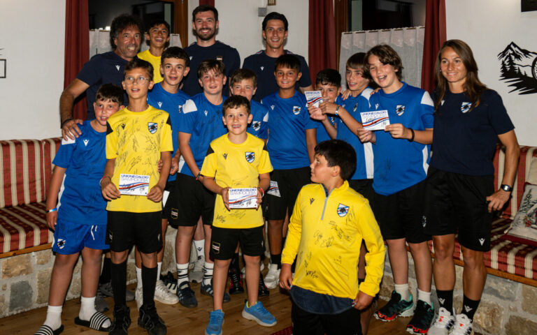 Di Pardo e Ghidotti al Samp Camp di Ponte di Legno