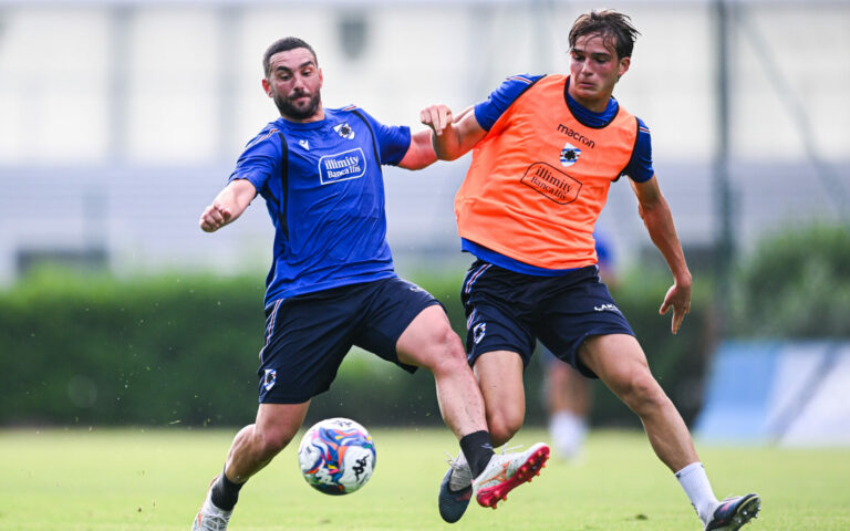 La Sampdoria è al “Mugnaini”, lunedì doppia seduta