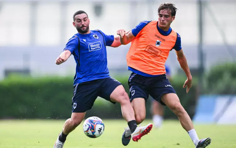 La Sampdoria è al “Mugnaini”, lunedì doppia seduta