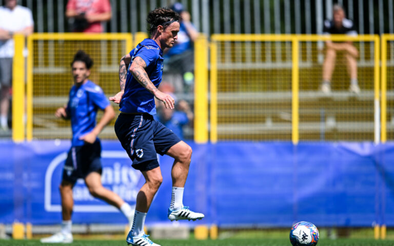 Mattutino tra campo e palestra, alle 17.00 c’è Samp-Cagliari