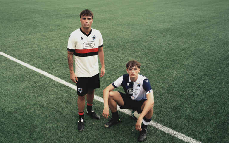 U.C. Sampdoria e Macron presentano i kit Samp e Doria
