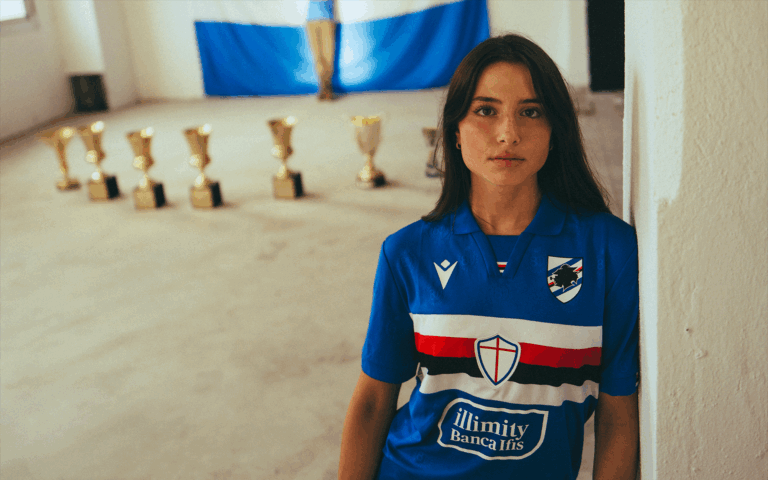 U.C. Sampdoria e Macron presentano l’home kit 2026/27