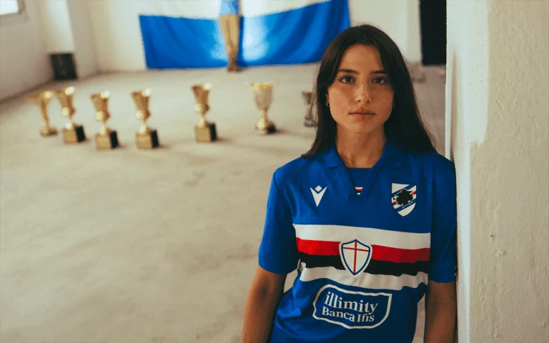 U.C. Sampdoria e Macron presentano l’home kit 2026/27