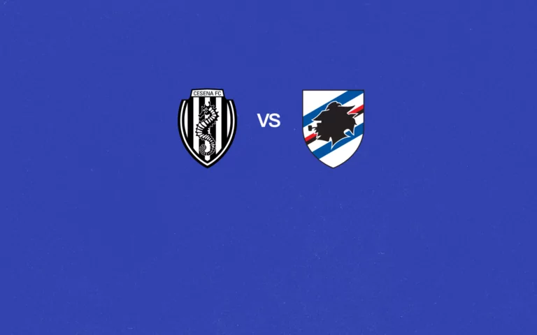 Opta Sports: il match program di Cesena-Sampdoria