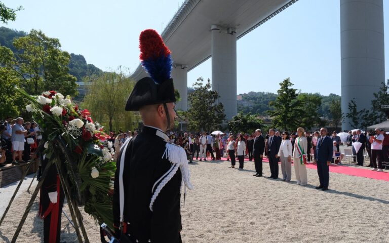 L’U.C. Sampdoria non dimentica la tragedia del ponte Morandi