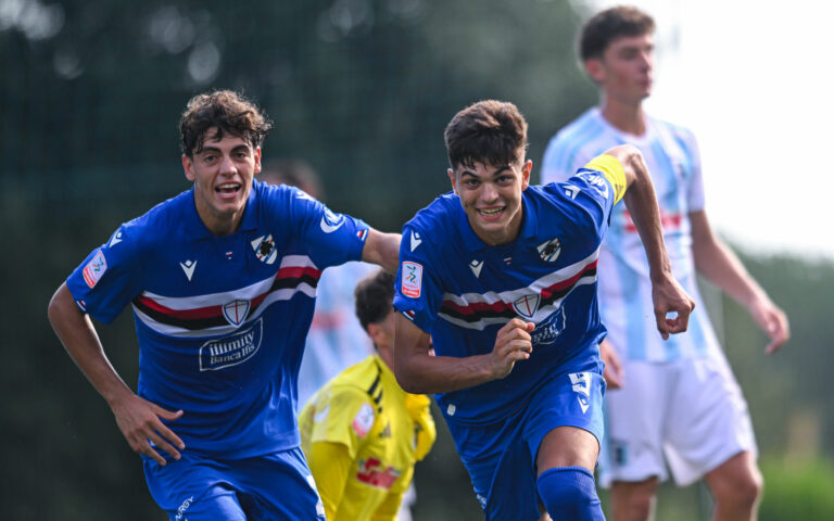 Primavera 2: prima vittoria per la Samp, tris sull’Entella