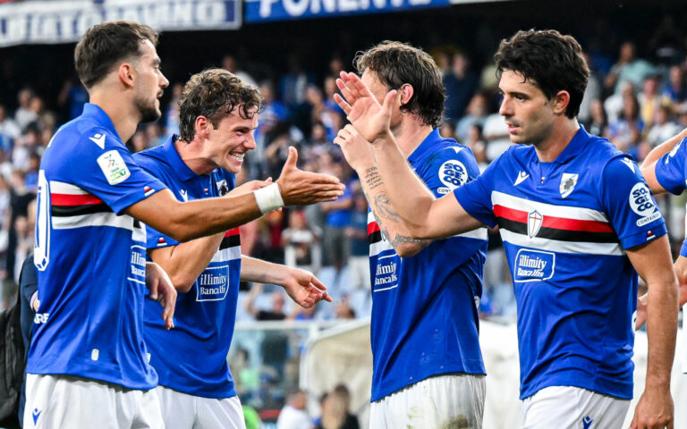La Samp rimonta il Catanzaro e trova la prima vittoria