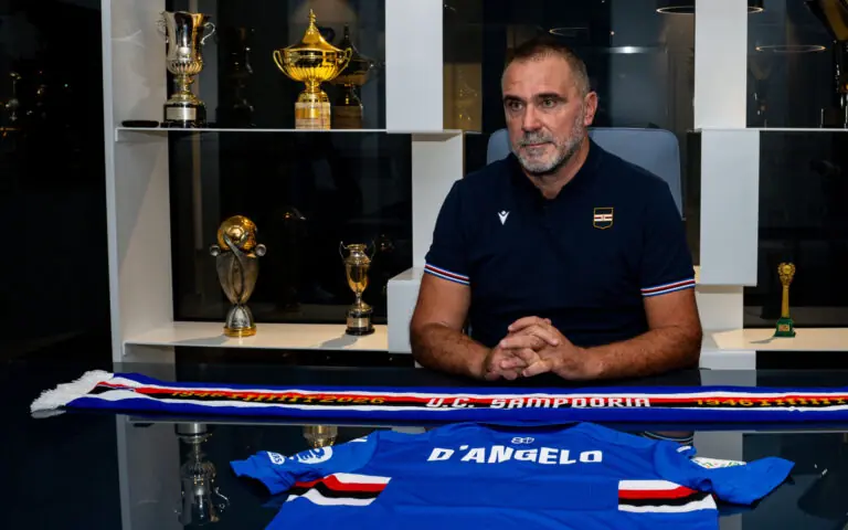 D’Angelo si presenta:  «Samp, il tempo è dalla nostra parte»